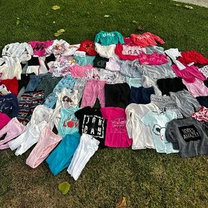 OVER 60 PIECE GIRL CLOTHING